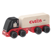 Camión Rojo y Negro