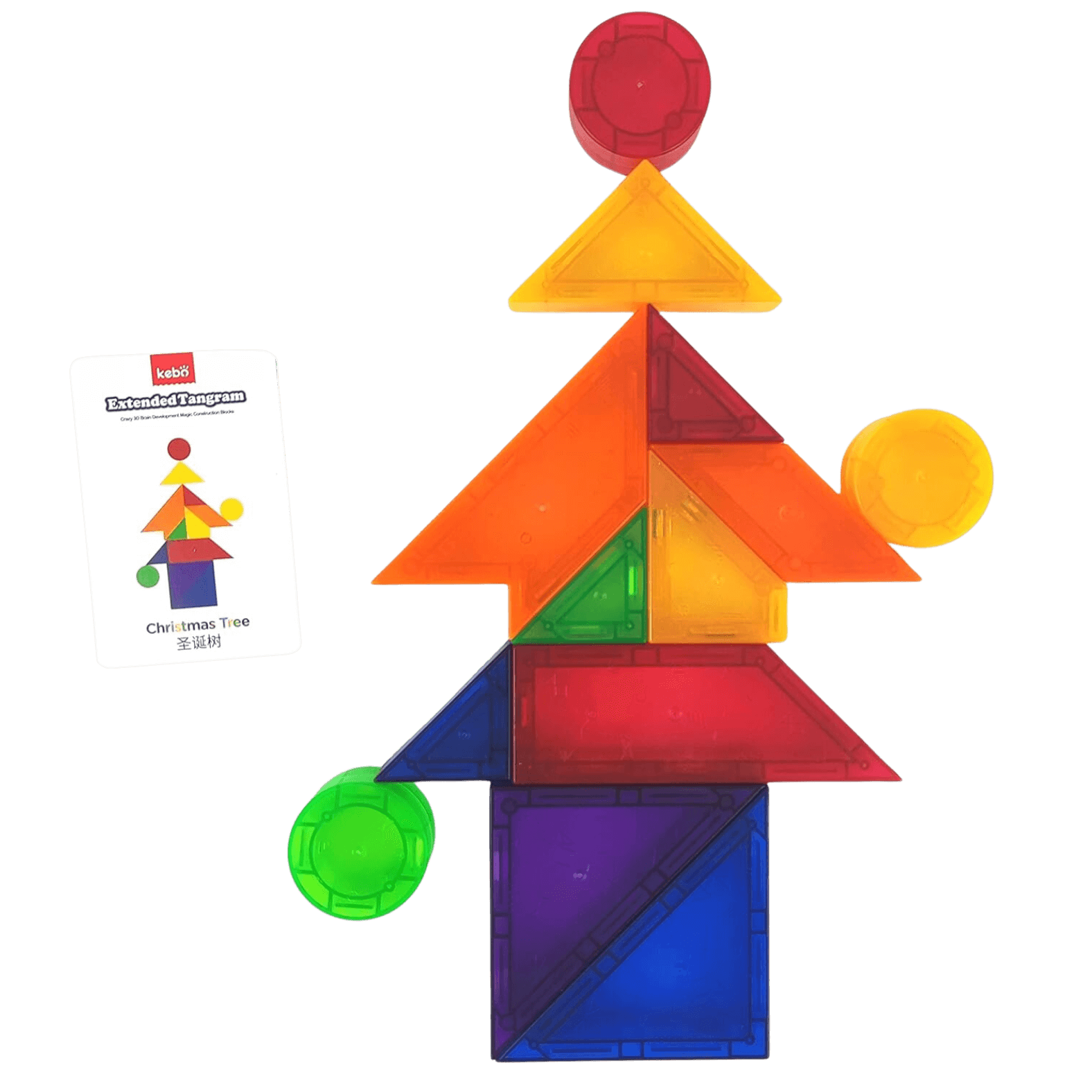 Tangram 3D Magnético Extensión