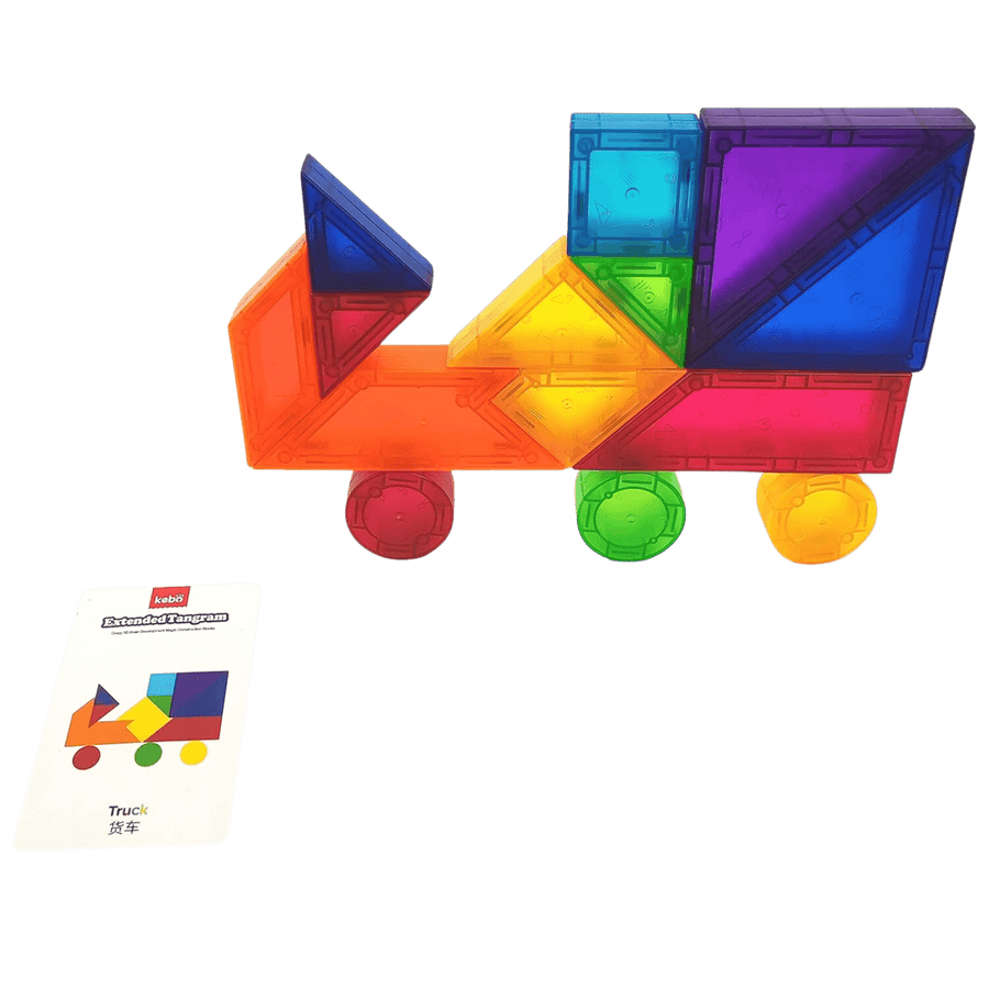 Tangram 3D Magnético Extensión