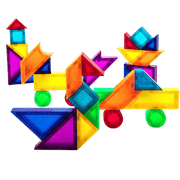 Tangram 3D Magnético Extensión