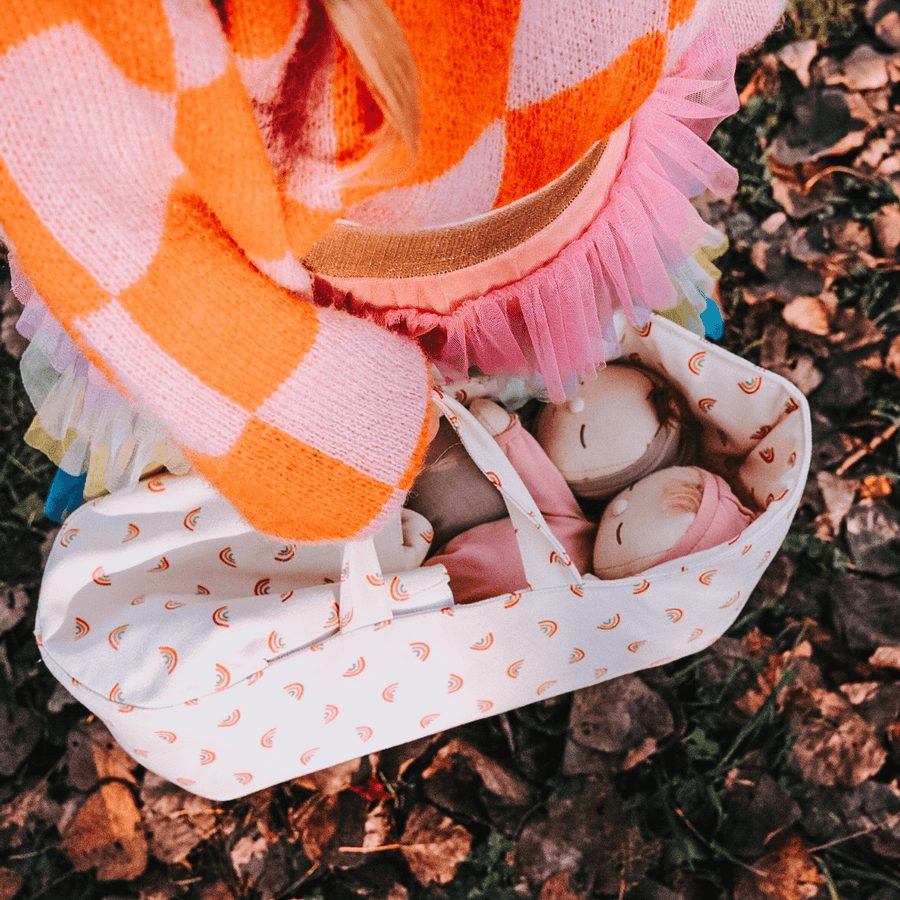 Cuna Mini con Arcoíris