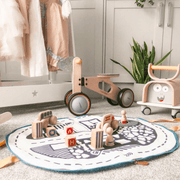 Manta de Juegos de Madera