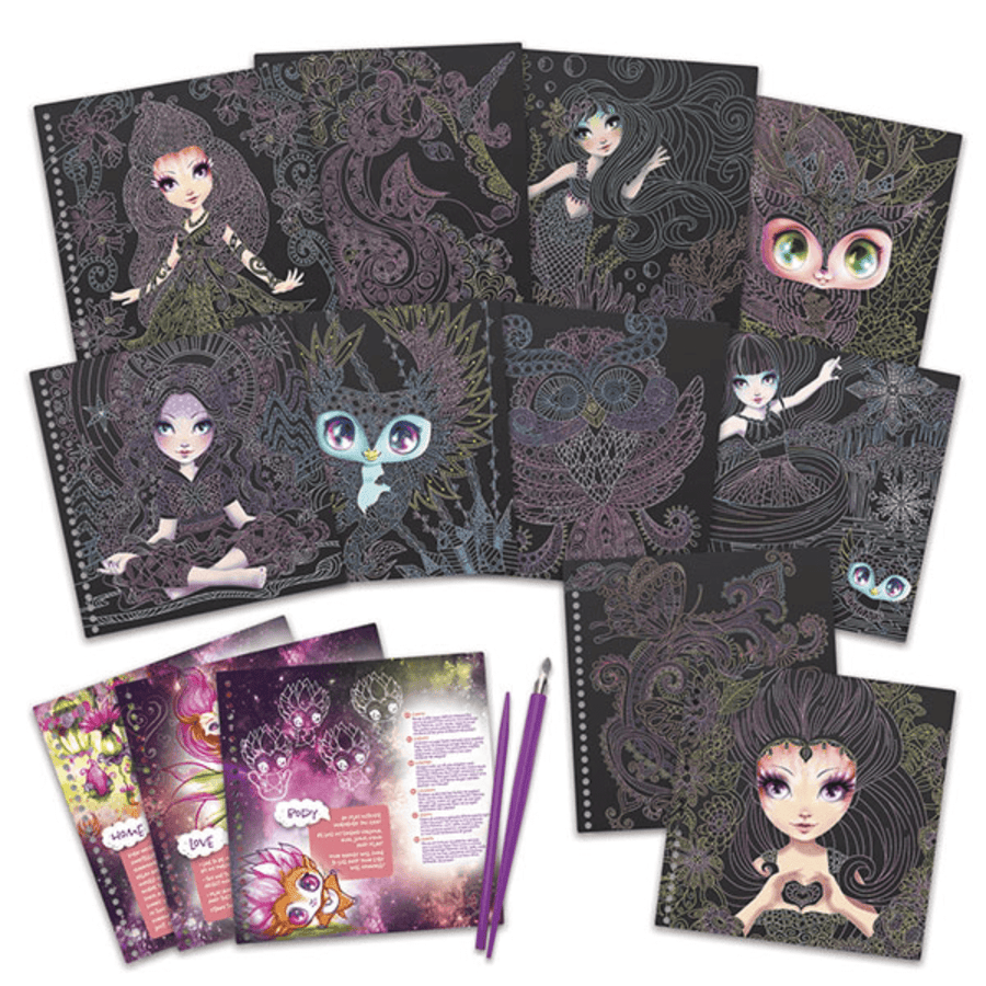 Cuaderno Creativo para rascar