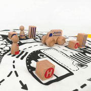 Manta de Juegos de Madera