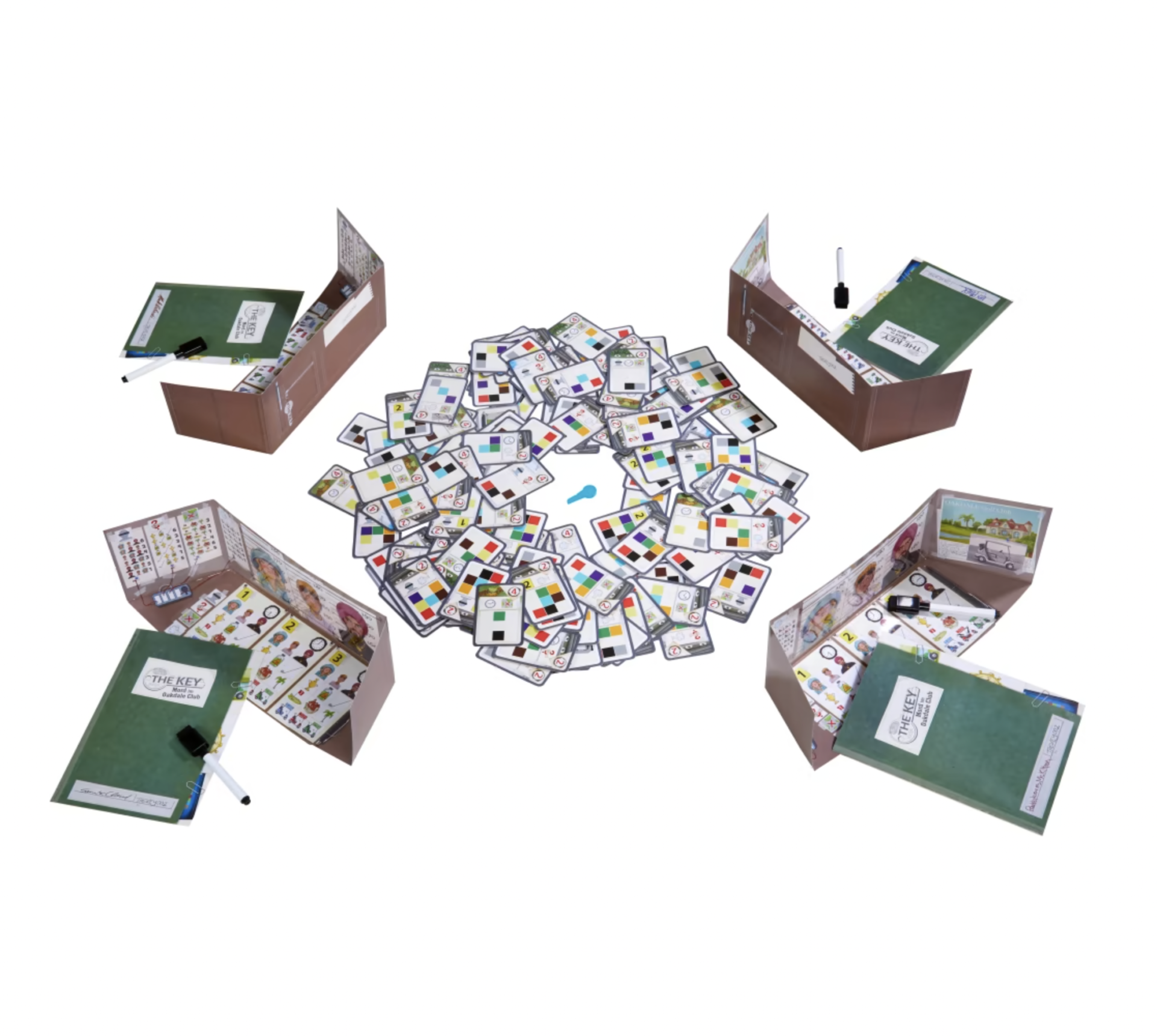 juego cartas club de golf