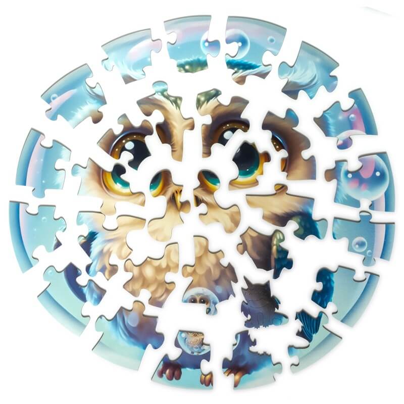 Puzle de Madera Búho