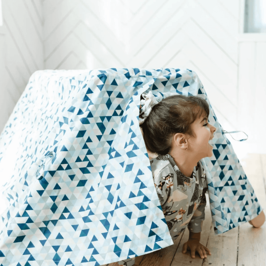 carpa escondite azul