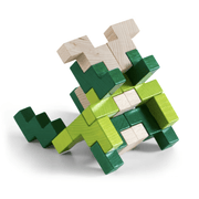 construcciones 3D viridis de madera originales