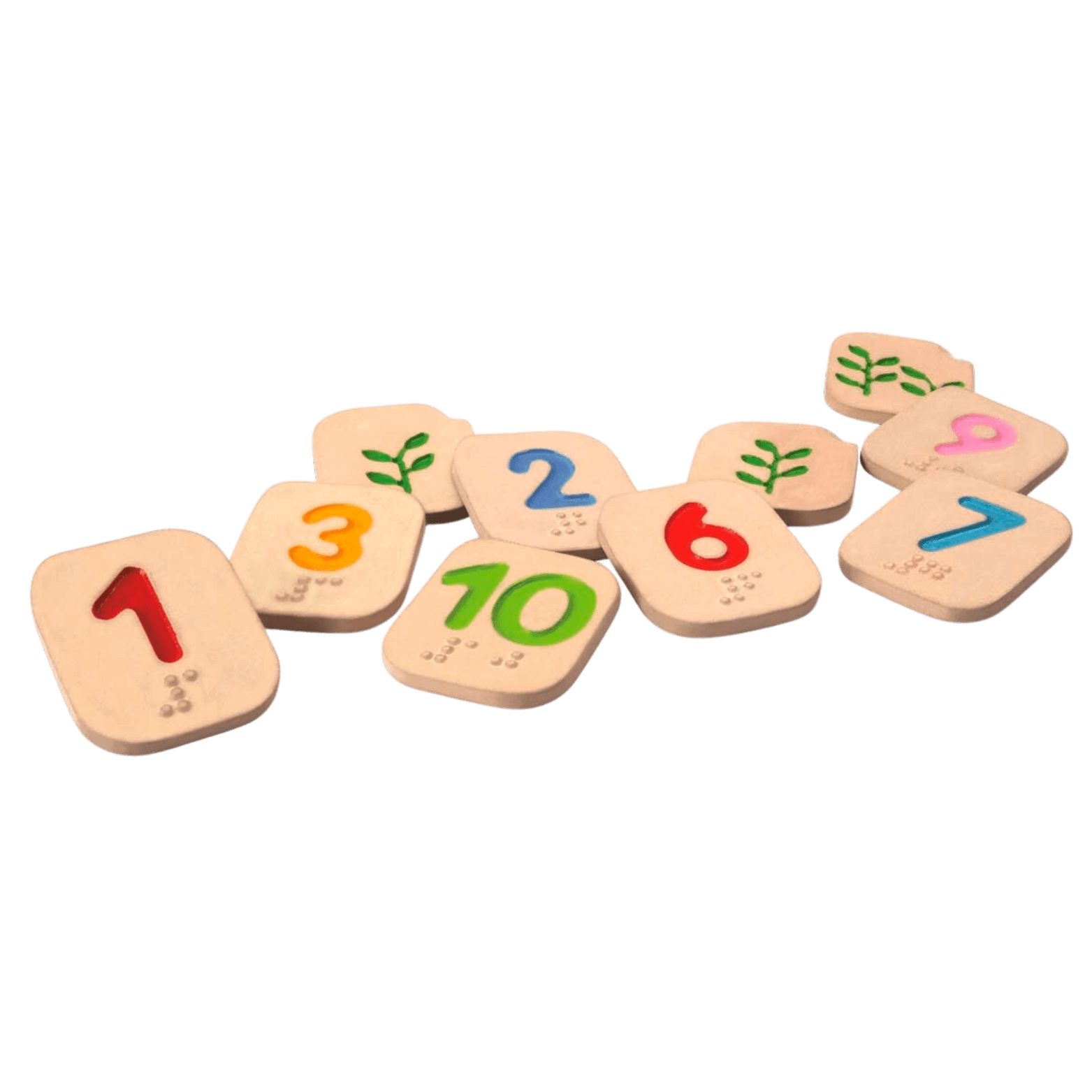 aprender los numeros en braille